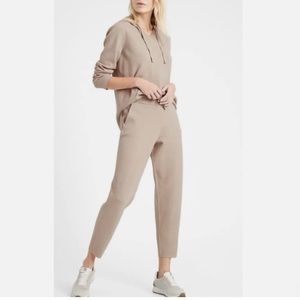 Banana republic petite sweater + jogger set petite